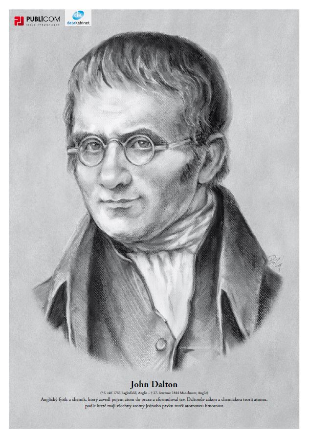 V John Dalton Výuka chemie, fyziky a matematiky